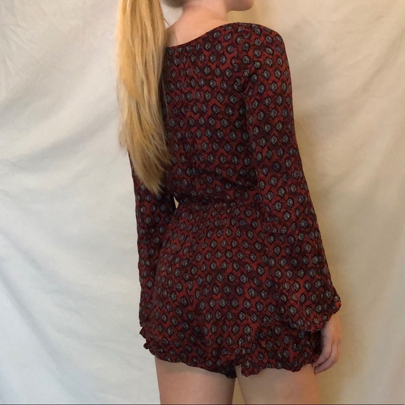 Adorable Xhilaration Boho Patterned Romper - Picture 7 of 7